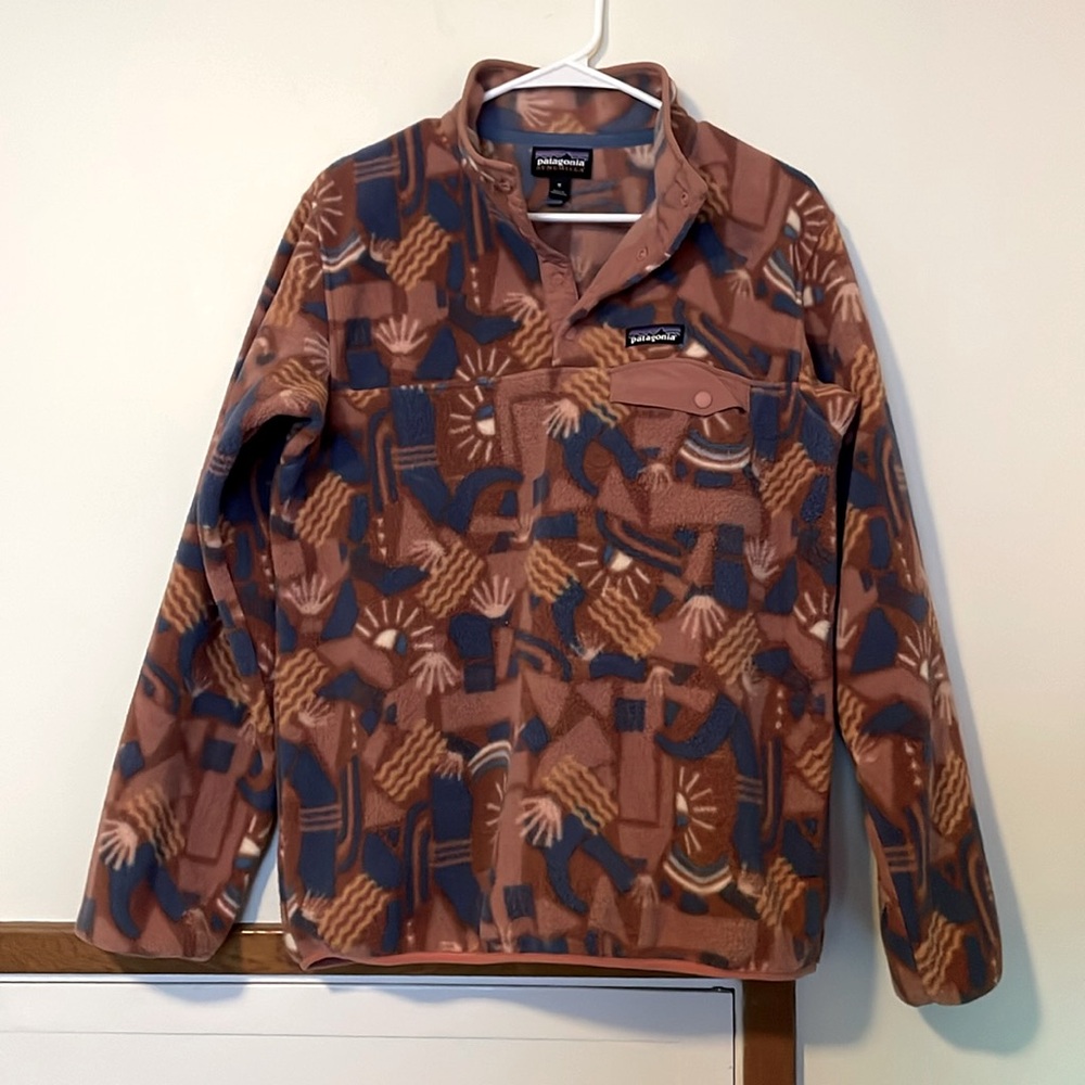 Patagonia W Snap-T Pullover Fleece - Medium